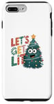 iPhone 7 Plus/8 Plus Let's Lit Funny Cute Green Christmas Tree Lights Case