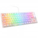 Ducky One 3 Aura White Tkl Gaming Tastatur, Rgb Led - Mx-silent-red