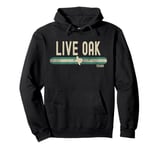 Live Oak TX | Texas | Travel & 80s Style Pullover Hoodie