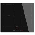 Induction Hob Flexi Zones, Electric Cooktop 60cm Built-in Hob with 4 Burners 2