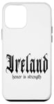 Coque pour iPhone 12 mini "L'honneur fait la force" Irlande, Irlande