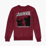 Marvel Daredevil Vs Kingpin Sweatshirt - Burgundy - S - Burgundy