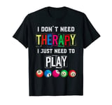 Bingo Lover Hobby Gambling Bingo Player Therapy Bingo T-Shirt