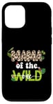 iPhone 12/12 Pro Mom of the Wild One Jungle Birthday Zoo Safari Wild Birds Case