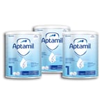 Aptamil First Infant Baby Milk Stage 1 Birth Formula Powder Substitute 3x 700g