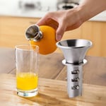 Stainless Steel Lemon Juicer Juice Squeezer Fruit Tools Kitchen Gadgets