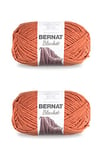 Bernat Lot de 2 paquets de 300 g de fil à tricoter en polyester 6 super volumineux 200 m