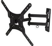 AVF AL440Q Full Motion TV Bracket, Black