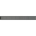 Alcadrain - Grilles - Grille pour caniveau de douche linéaire 950 mm, noir mat PURE-950BLACK