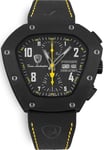 Tonino Lamborghini Watch Spyderleggero Chrono Black Yellow