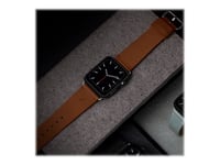 Native Union Classic - Klokkestropp For Smart Armbåndsur - Brun - For Apple Watch Hermès Series 7, Hermès Series 9, Nike Series 7, Series 10, Series 8, Series 9