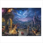 2000 Piece Jigsaw Puzzle Disney Beauty and the Beast Dancing in the Moonlight (7