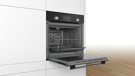 Bosch Serie 2 HHF113BA0B Built In Electric Single Oven - Black - A Rated