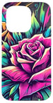 iPhone 15 Pro Floral Rose Botanical Art, Vibrant Street Style, Love Roses Case