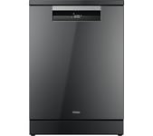 HAIER I Pro Shine 7 XF4A4M4PA Full-size WiFi-enabled Dishwasher - Graphite, Black