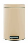 Brabantia Pedal Bin, 12 L - Almond