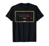 VU Meter Music Lovers Vinyl Record Collector Retro Novelty T-Shirt