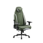 Diablo X.Eye Prime Chaise De Gaming Tissu, Gamer Fauteuil, Siege De Bureau, Siège refroidi, Design Ergonomique, Gothic Green (L)