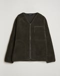 Peak Performance Heavy Pile Oversized Cardigan Olive Extreme