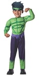 Rubies Avengers 620016-T Déguisement de Hulk Deluxe pour enfant Taille 1-2 ans