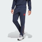 adidas AS Roma Seasonal Doubleknit Tracksuit Bottoms Men