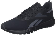 Reebok Mens Flexagon Force 4 Sneaker, Cblack Cblack Purgry, 10 UK