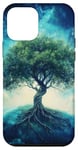 iPhone 12 mini Fantasy Yggdrasil Tree Life Nature Tree life Zen Case