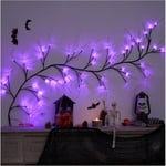 Halloween-valolla paristokäyttöinen vedenpitävä useita valotiloja Willow Vine Twig LED-lamppu valokuvaustarvikekoristeet