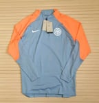 Nike Inter Milan 23/24 Dri-Fit Strike Football Drill Top 1/2 Zip - Mens XXL New