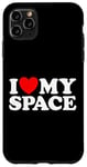 Coque pour iPhone 11 Pro Max I Love My Space – Éventail amusant et mignon