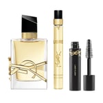 Gift Set Libre Eau De Parfum 50 Ml + 10 Ml + Mini Lash Clash - Gift Set For Her - For Woman - Gift Set - YSL