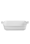 Le Creuset Heritage rektangulär ugnsform 32cm Vit