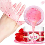 Superjune Masque de cire exfoliante pour les mains Rose Peel Off 100 g