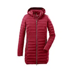 G.I.G.A. DX Female Parka fonctionnelle décontractée en duvet avec capuche amovible Bacarya, deep red, 44, 34275-000