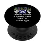 Clan McDonald Tartan Nom de famille écossais Scotland Pride PopSockets PopGrip Adhésif