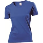 Stedman Classic Women T-shirt Royalblå bomull 3XL Dam