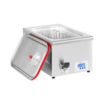 Royal Catering Sous-vide-keitin - 700 W 30-95 °C 24 l LCD