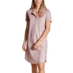 Calida Lovely Nights Sleepshirt Rosa Mønster bomull X-Large Dame