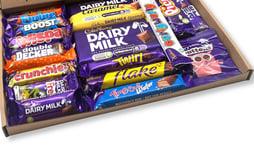 Cadbury Chocolate Bar Gift Box Hamper Valentines Day Xmas Birthday