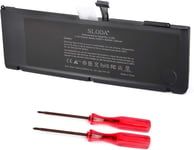 A1382 A1286 Batterie de remplacement pour Pro 15"" (début 2011,version 2011,mi-2012) pour MacBook Pro8,2 9,1"" pour ordinateur portable [Li-Polymer 10,95 V 7200 mAh/78,84 Wh]