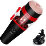 ELECTRIC MALE MASTURBATOR HANDS FREE AUTOMATIC FLESH CUP STROKER SEX TOY FOR MAN