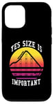 Coque pour iPhone 12/12 Pro Oui La taille est importante Motif montagnes russes