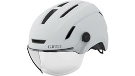 Giro Evoke LED MIPS Casques Unisexe-Adulte, Matte Chalk, L