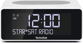 Radio-réveil DAB+ FM TechniSat DIGITRADIO 52 Blanc