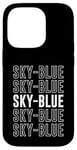 Coque pour iPhone 14 Pro Bleu ciel