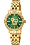 Montre Roberto Cavalli by FM RV1L231M0031 pour Femme Vert bouteille en Acier