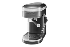 KitchenAid Artisan 5KES6503EMS - kaffemaskine med capuccinatore - 15 bar - medaljonsølv