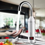 360° Electric Faucet Tap Hot Water Heater Instant For Home Bathroom Kitchen Boat