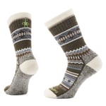 Smartwool Men's Everyday Snowed In Sweater Crew Socks Military Olive, 38-41