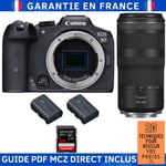 Canon EOS R7 + RF 100-400mm IS + 1 SanDisk 64GB Extreme PRO UHS-II SDXC 300 MB/s + 2 Canon LP-E6NH + Guide PDF MCZ DIRECT '20 TECHNIQUES POUR RÉUSSIR VOS PHOTOS